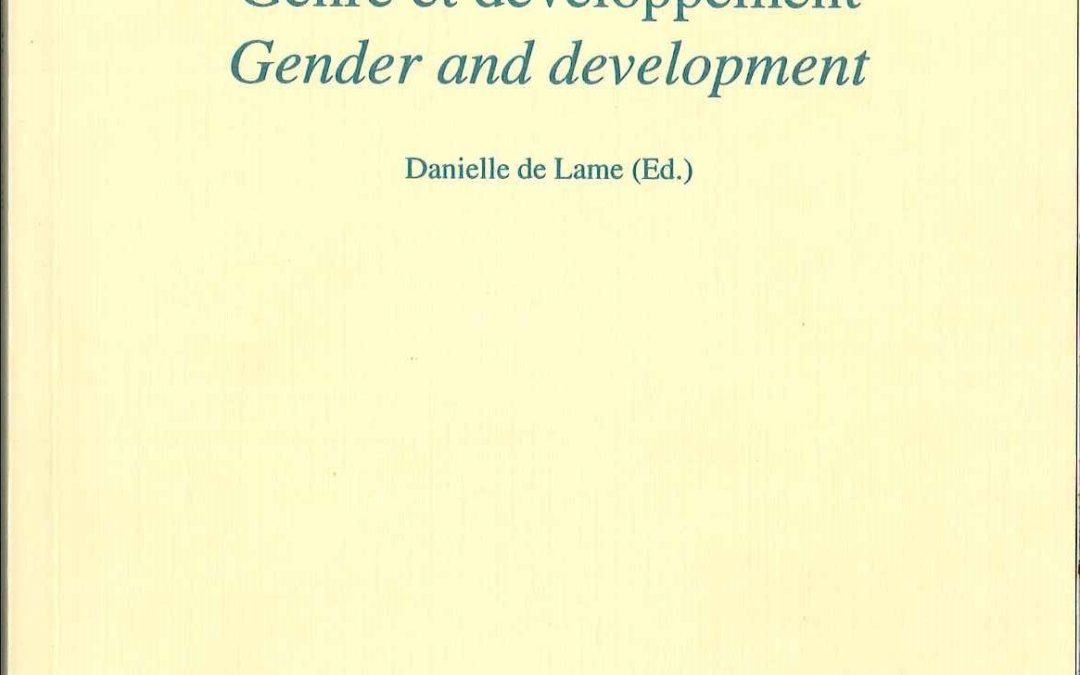 No. 20 Genre et développement / Gender and development