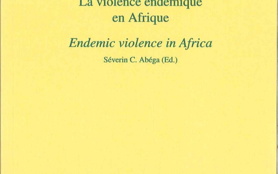 No. 25 La violence endémique en Afrique / Endemic violence in Africa
