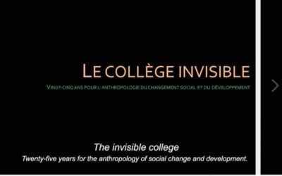 “The Invisible College. 25 years for the Anthropology of Social Change and Development”. A video on APAD origin